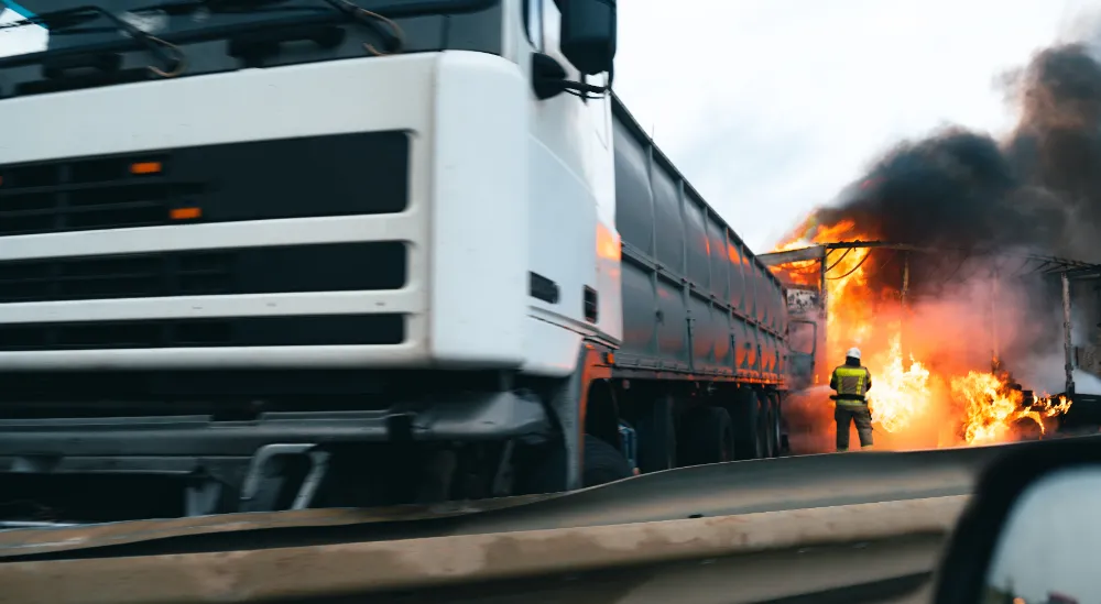 Truck accident